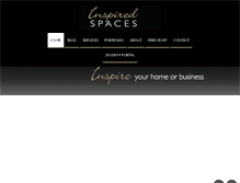 Tablet Screenshot of inspiredspaces.com.au